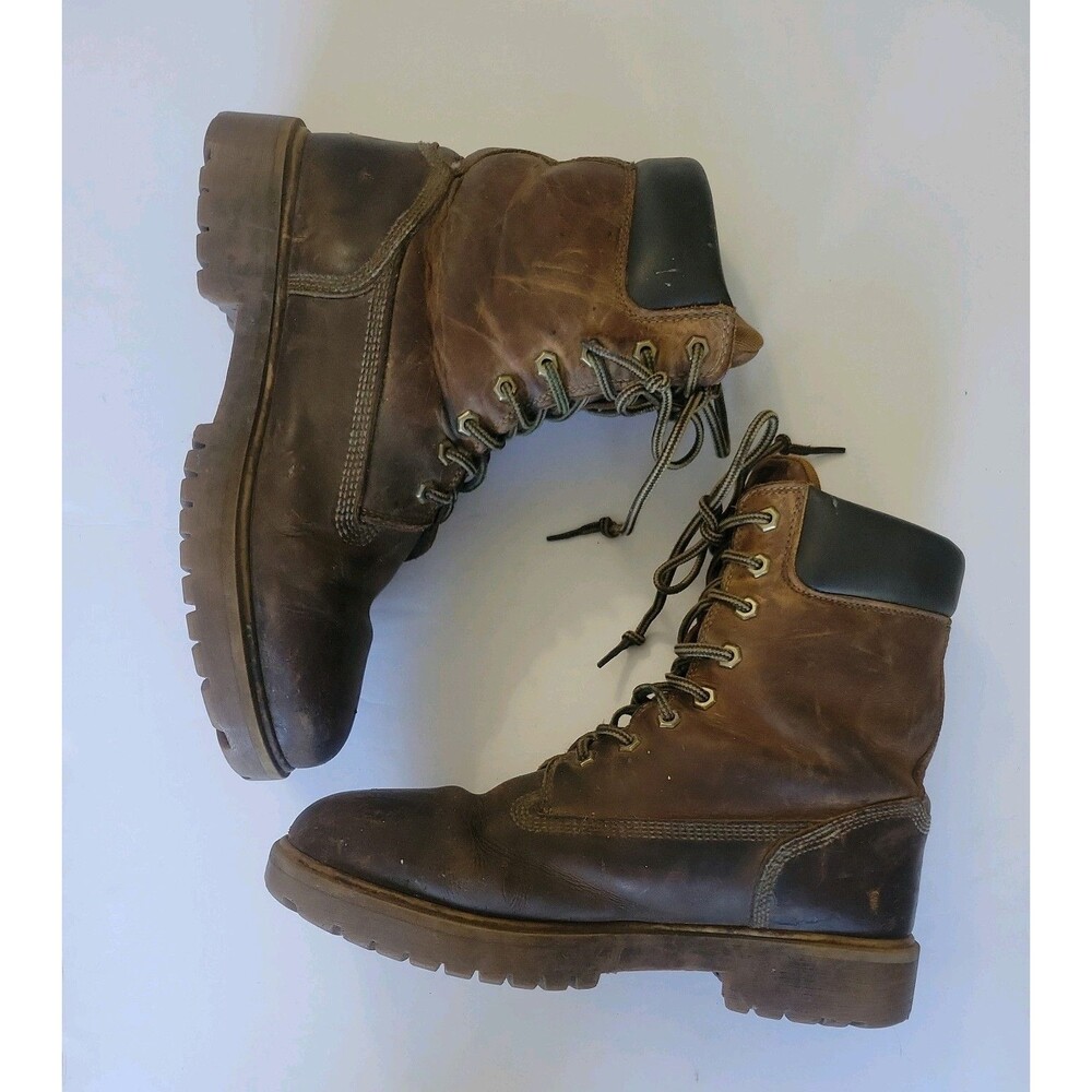 Timberland PRO Men's Sz 10.5 W Direct Attach 6” Soft Toe WP Work Boots 138020242